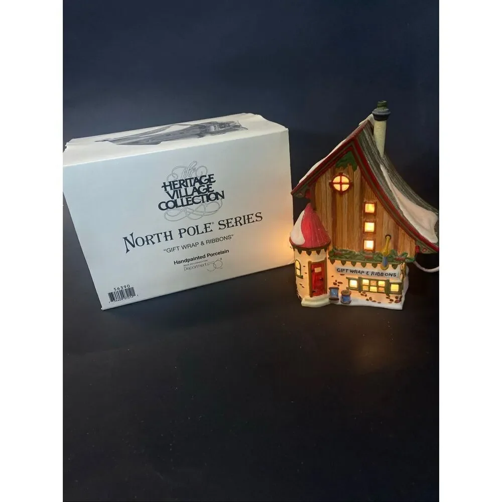 Department 56 Gift Wrap and Ribbons